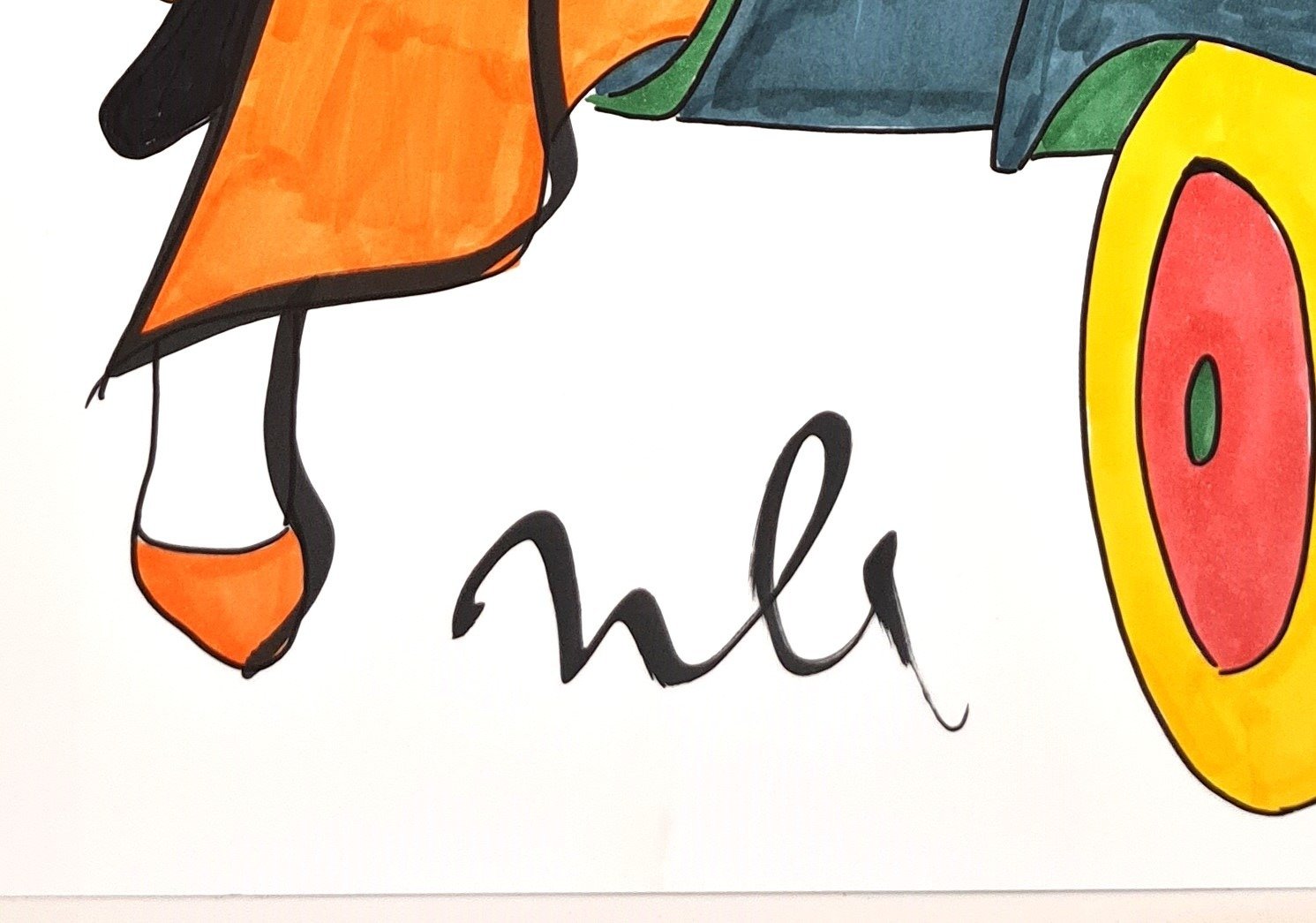 Senza Titolo (ragazzi in vespa) - Marco Lodola