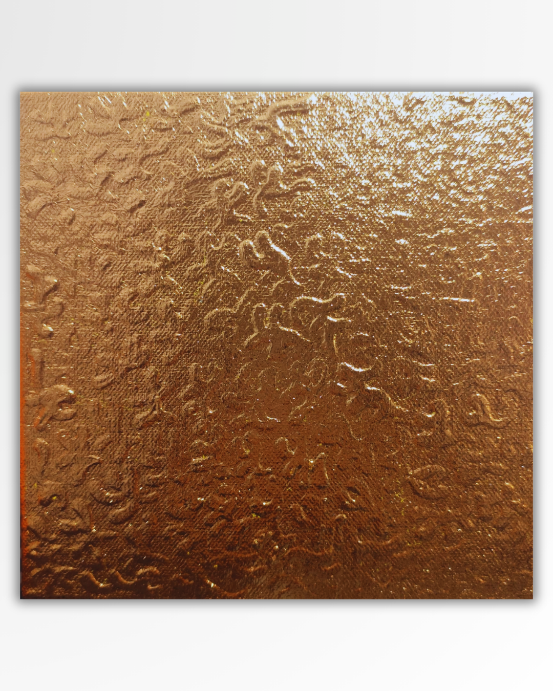 Galleggiamento su foglia di bronzo - Magà (Manuela Galati)