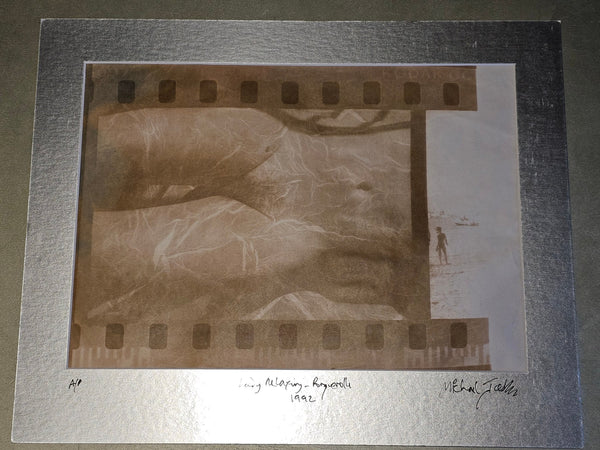 Lady Relaxing - Nude sunbather on Porquerolles beach