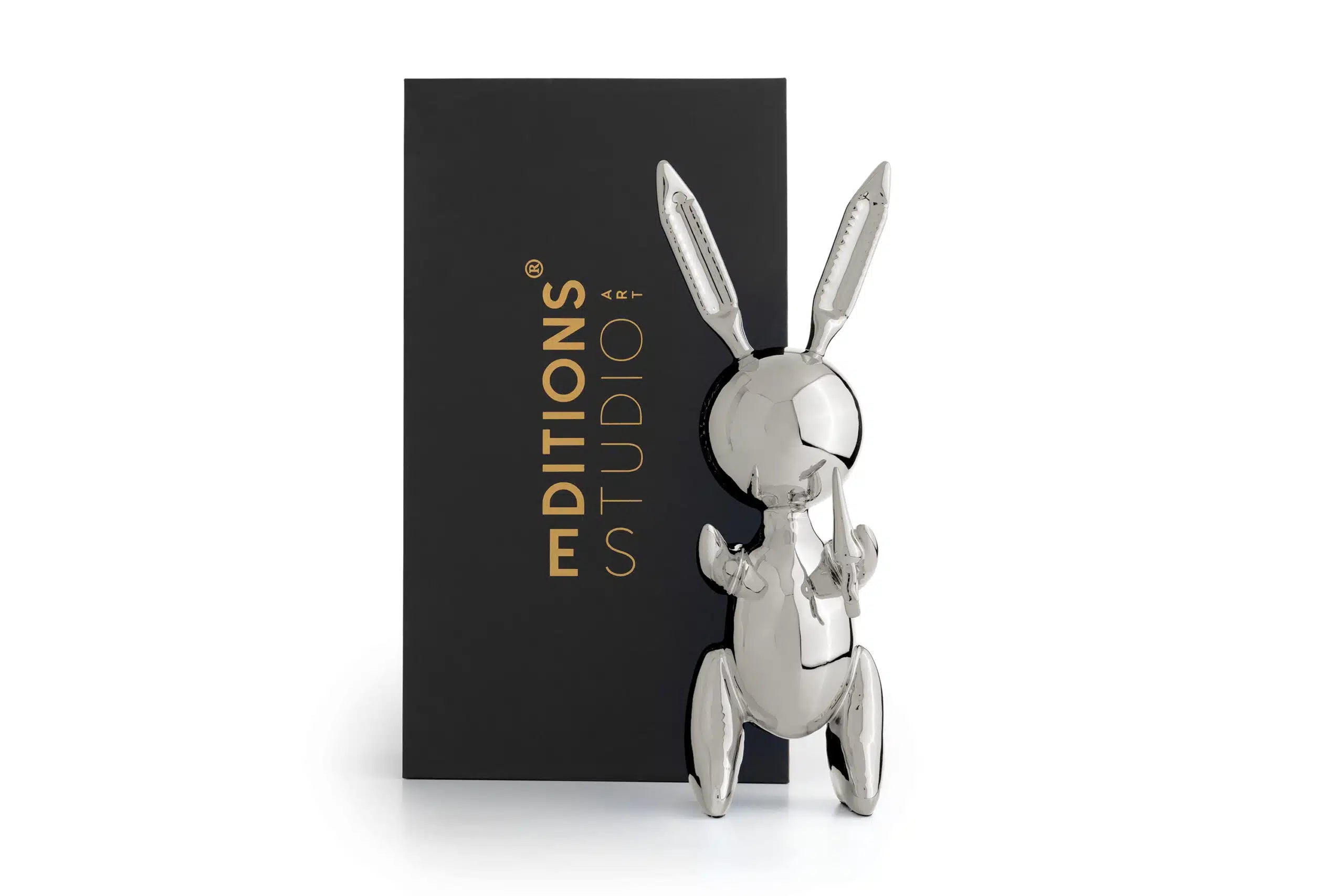 Balloon Rabbit XL Silver - Jeff Koons