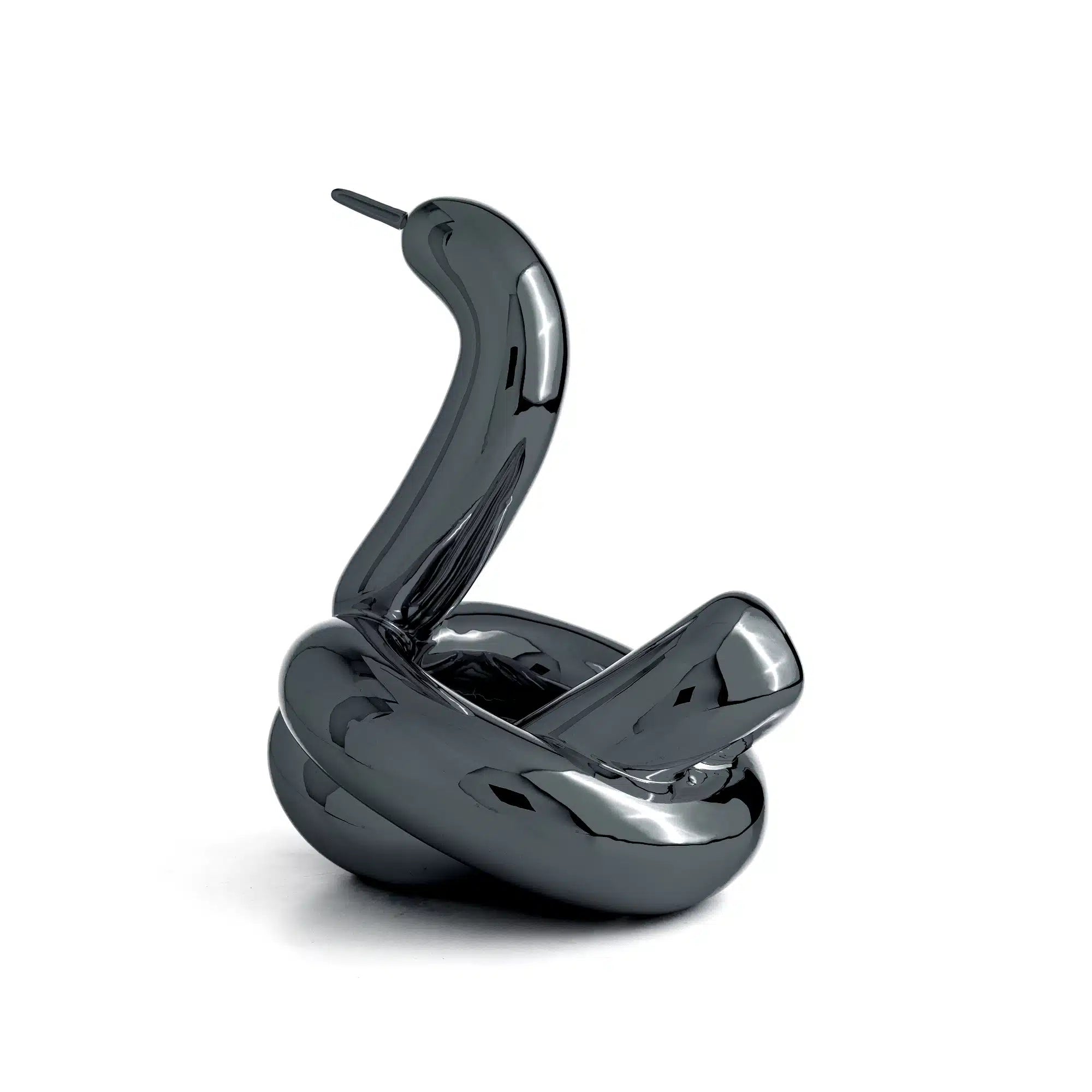 Balloon Swan L Graphite Black - Jeff Koons