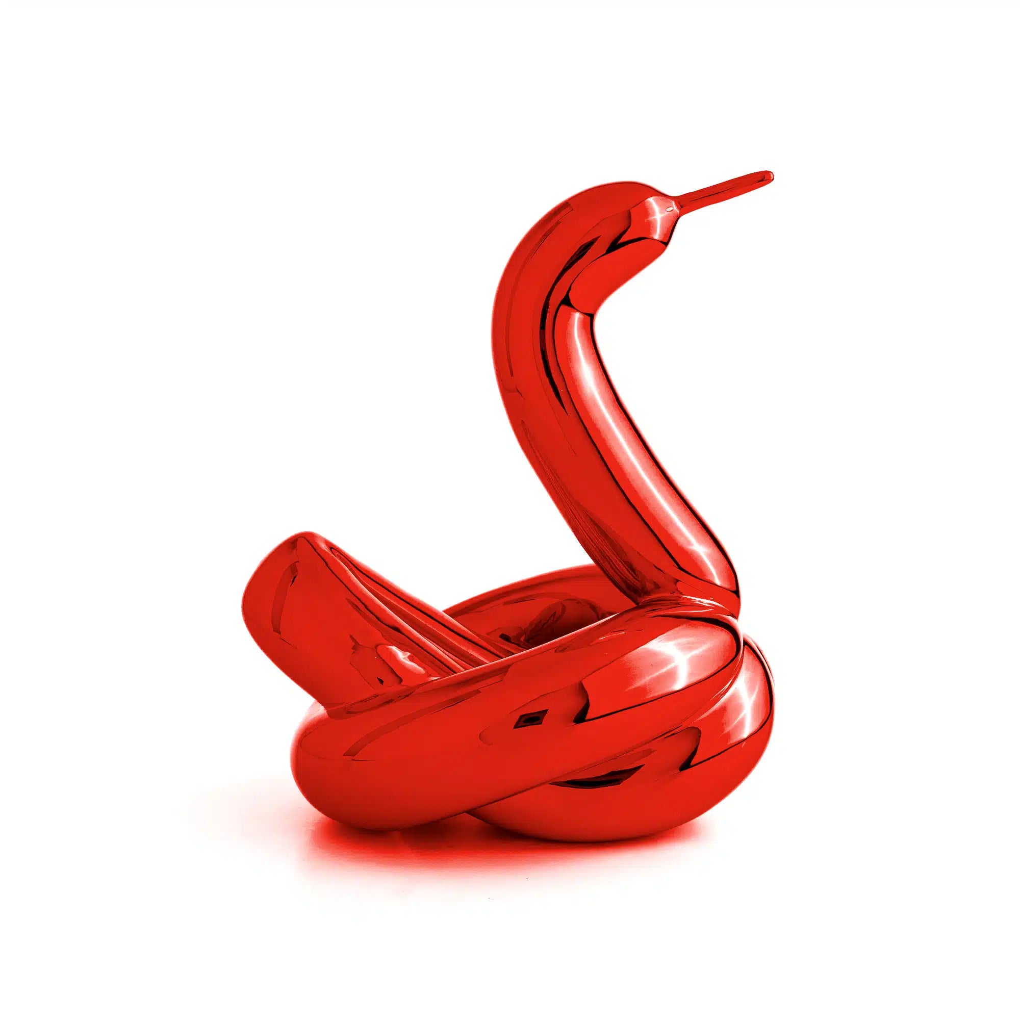 Balloon Swan L Red - Jeff Koons