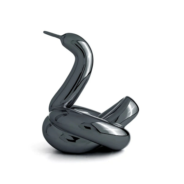 Balloon Swan L (Graphite Black)