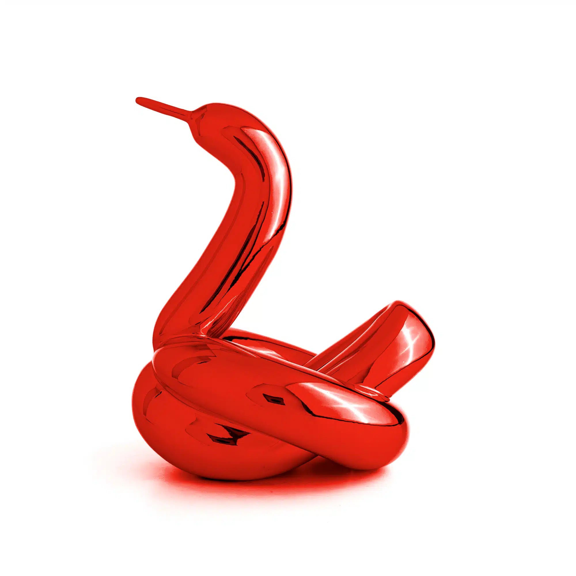 Balloon Swan L Red - Jeff Koons