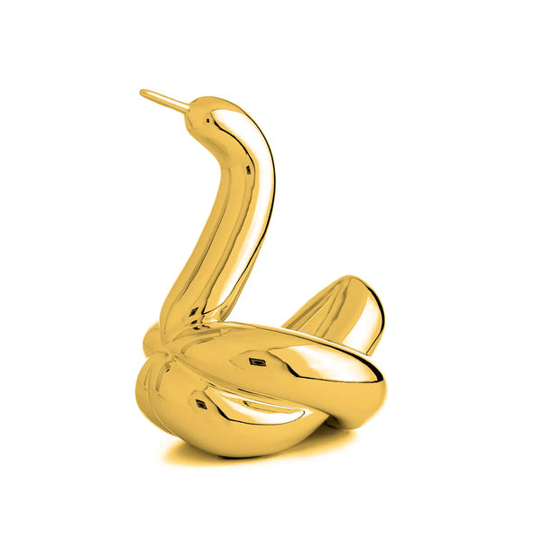 Balloon Swan L (Gold)