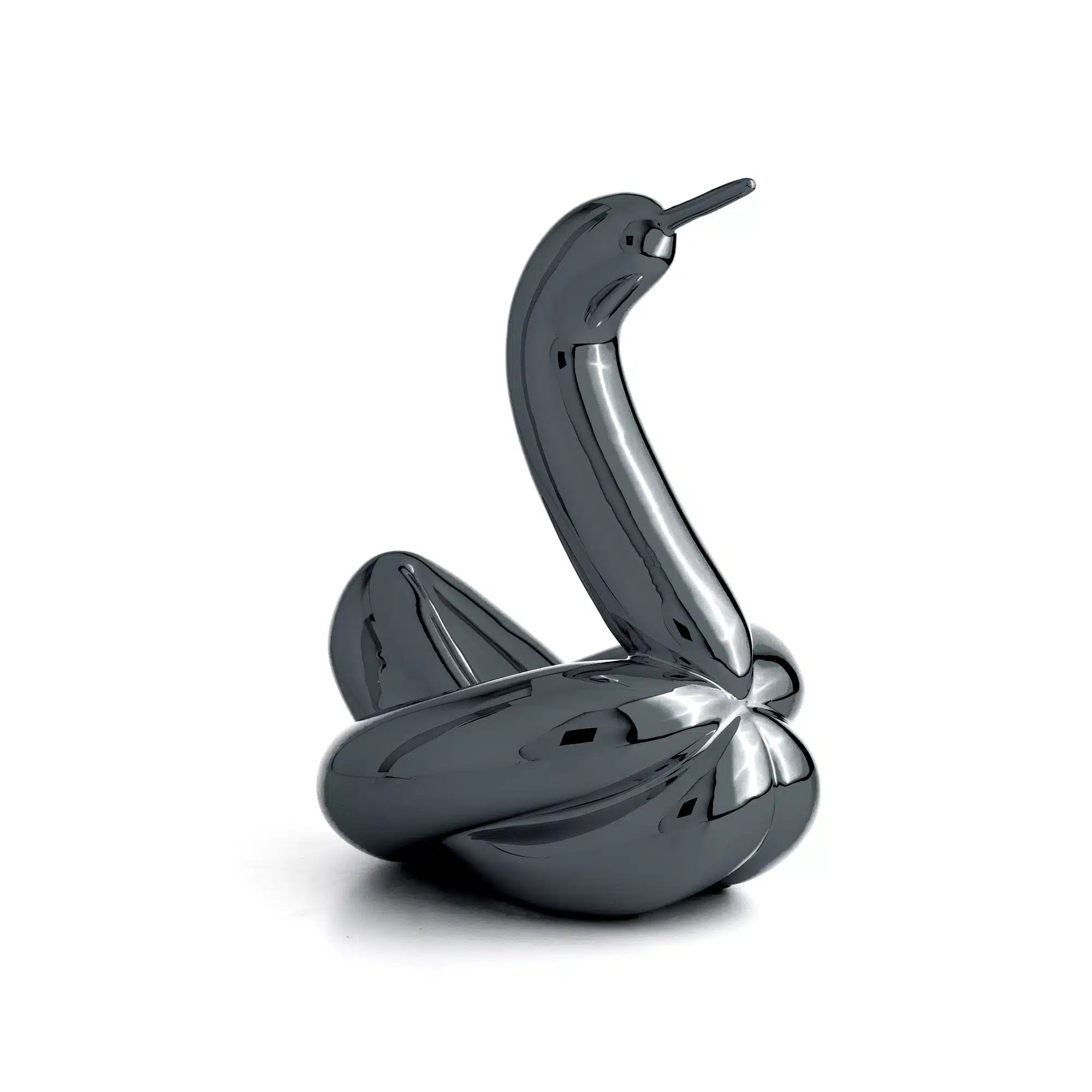 Balloon Swan L Graphite Black - Jeff Koons