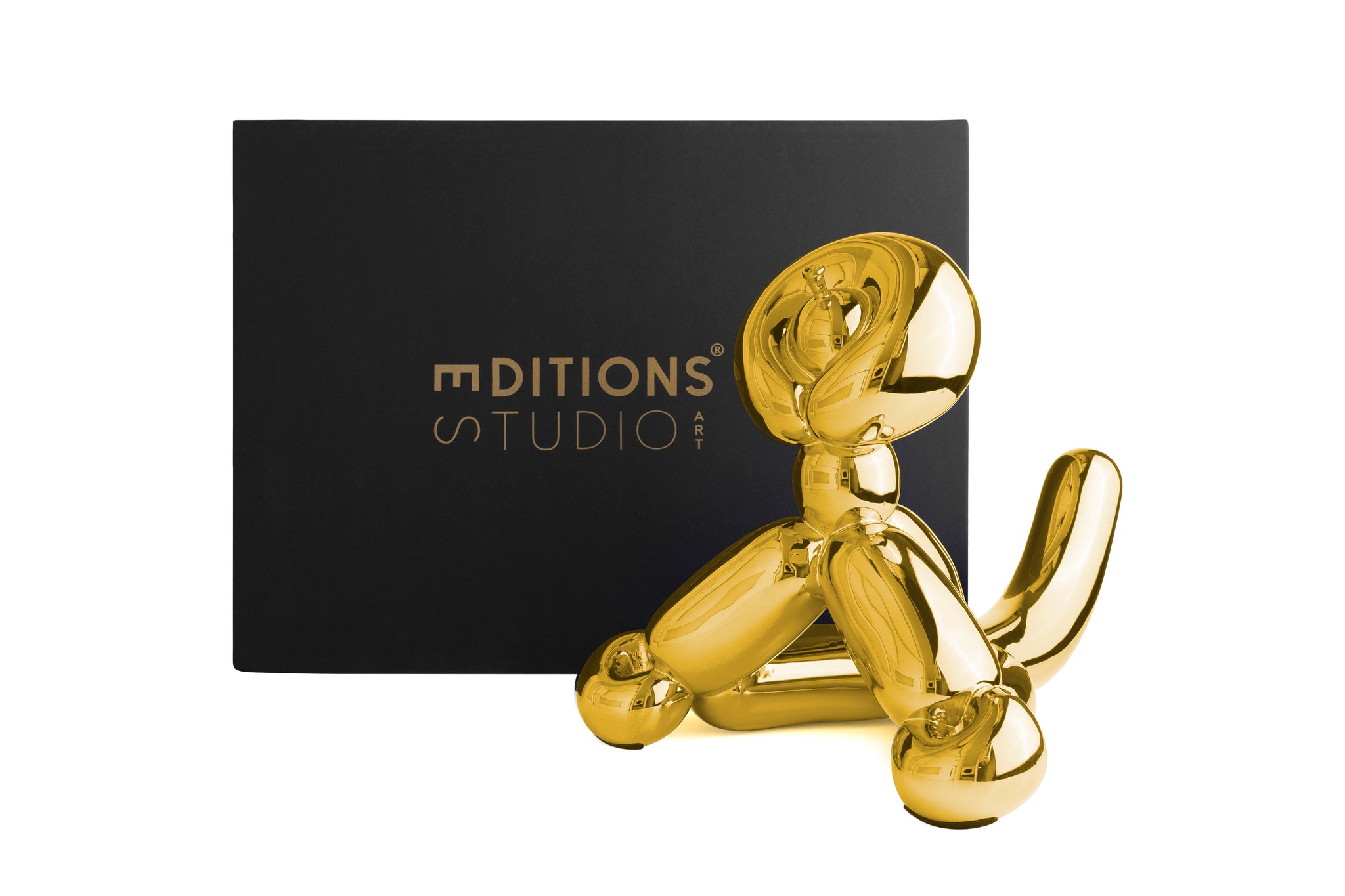 Balloon Monkey L (Gold)