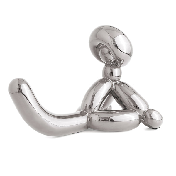 Balloon Monkey L (Silver)