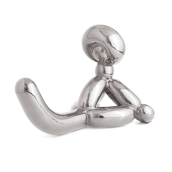 Balloon Monkey L (Silver)