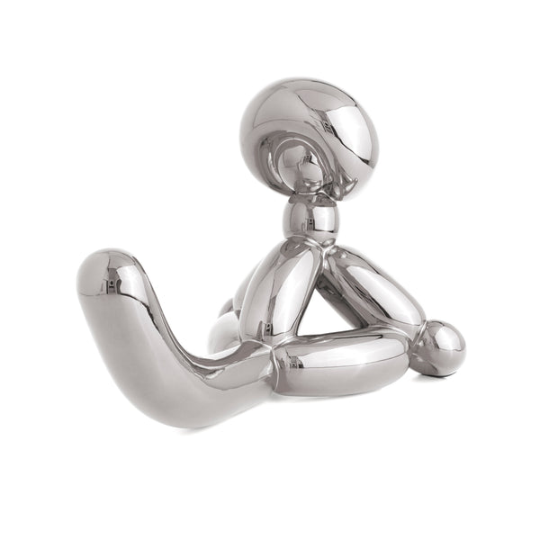 Balloon Monkey L (Silver)