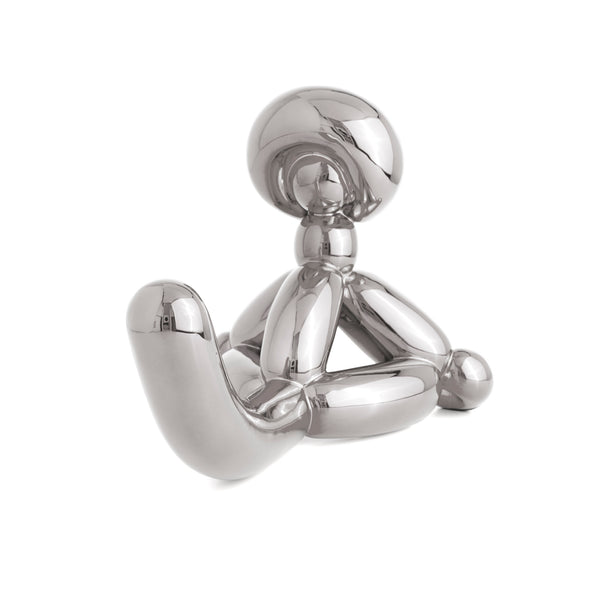 Balloon Monkey L (Silver)