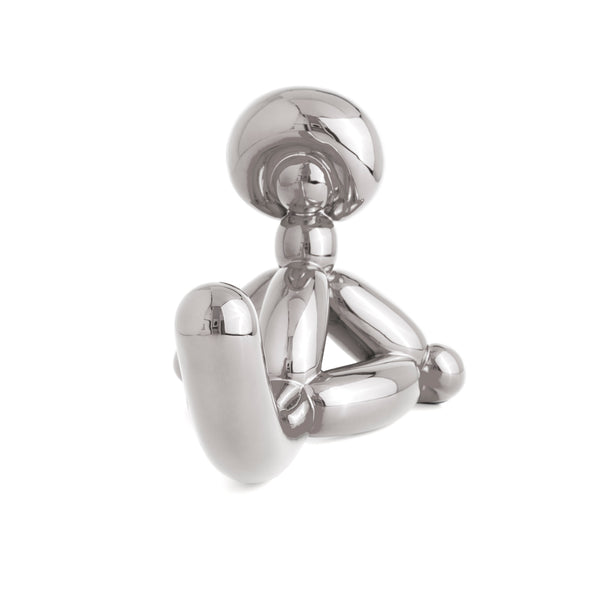 Balloon Monkey L (Silver)