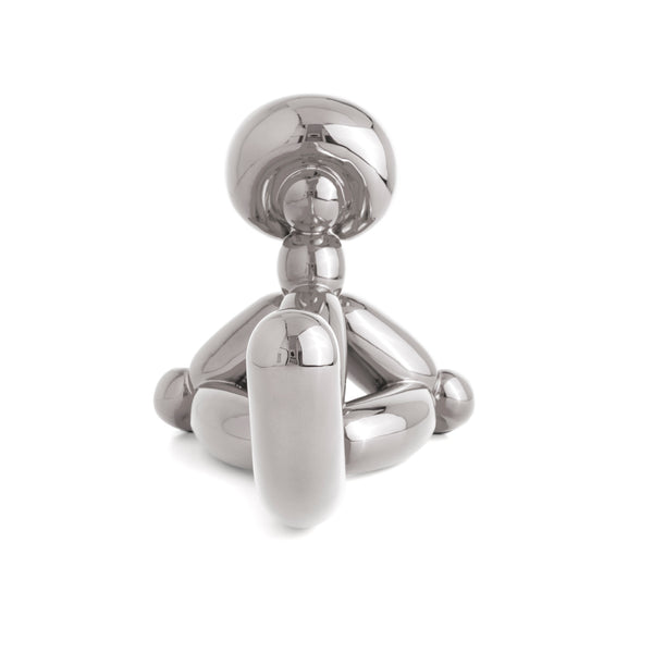 Balloon Monkey L (Silver)