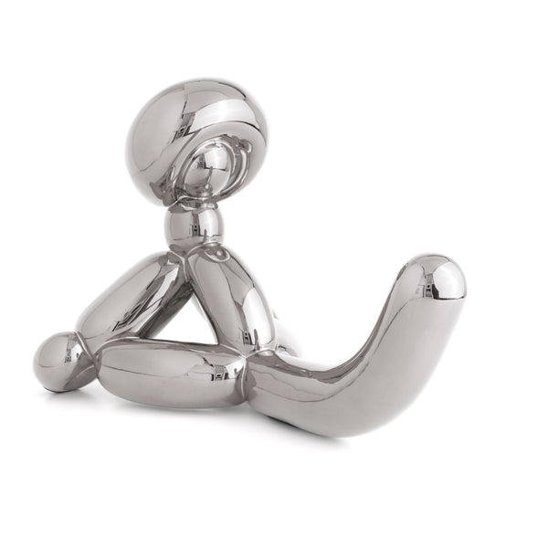 Balloon Monkey L (Silver)