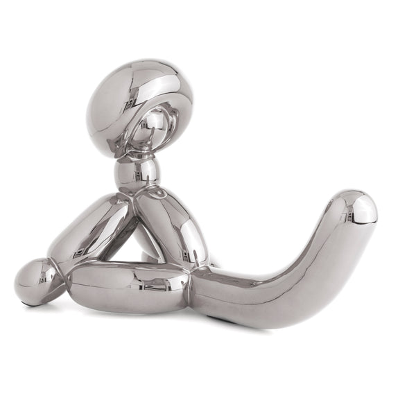 Balloon Monkey L (Silver)
