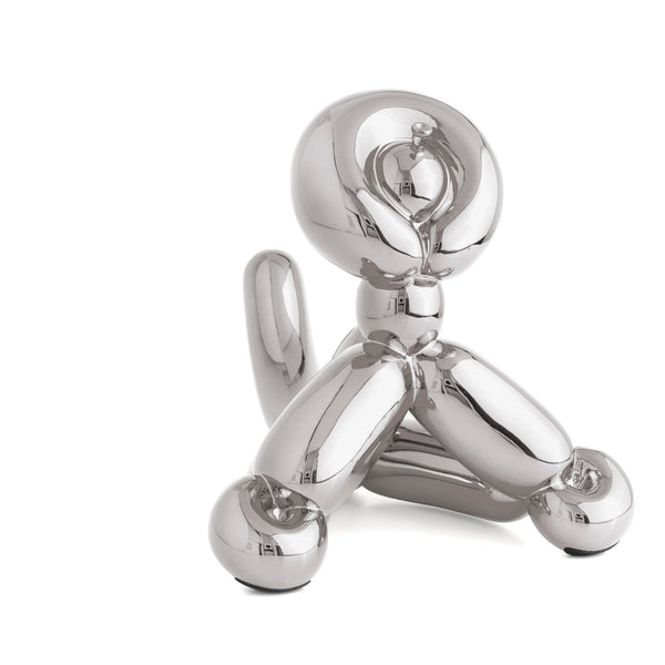Balloon Monkey L (Silver)