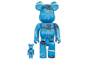 Medicom Toy Be@rbrick - Jean-Michel Basquiat (9) 400% & 100%