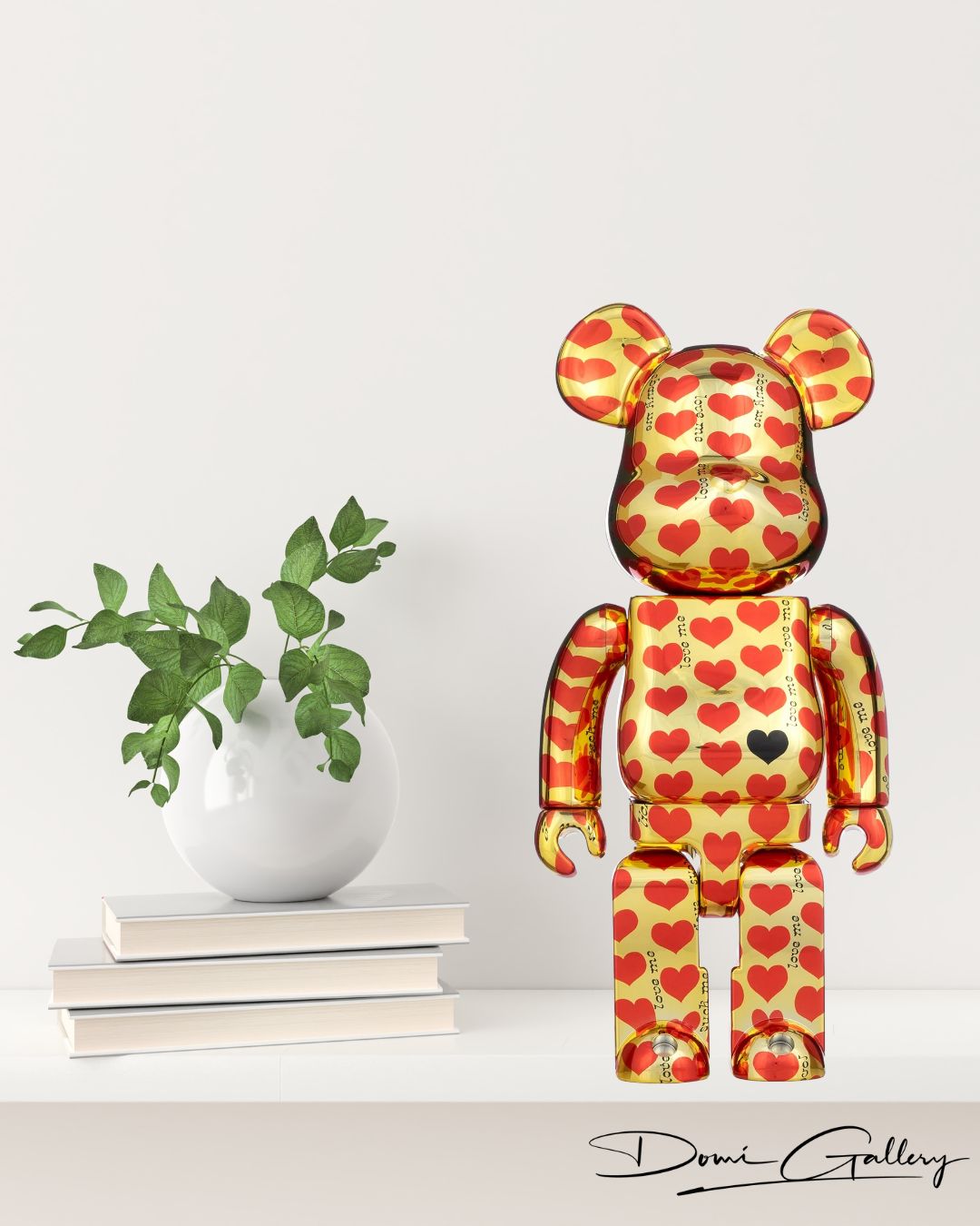 Bearbrick Amplifier gold heart