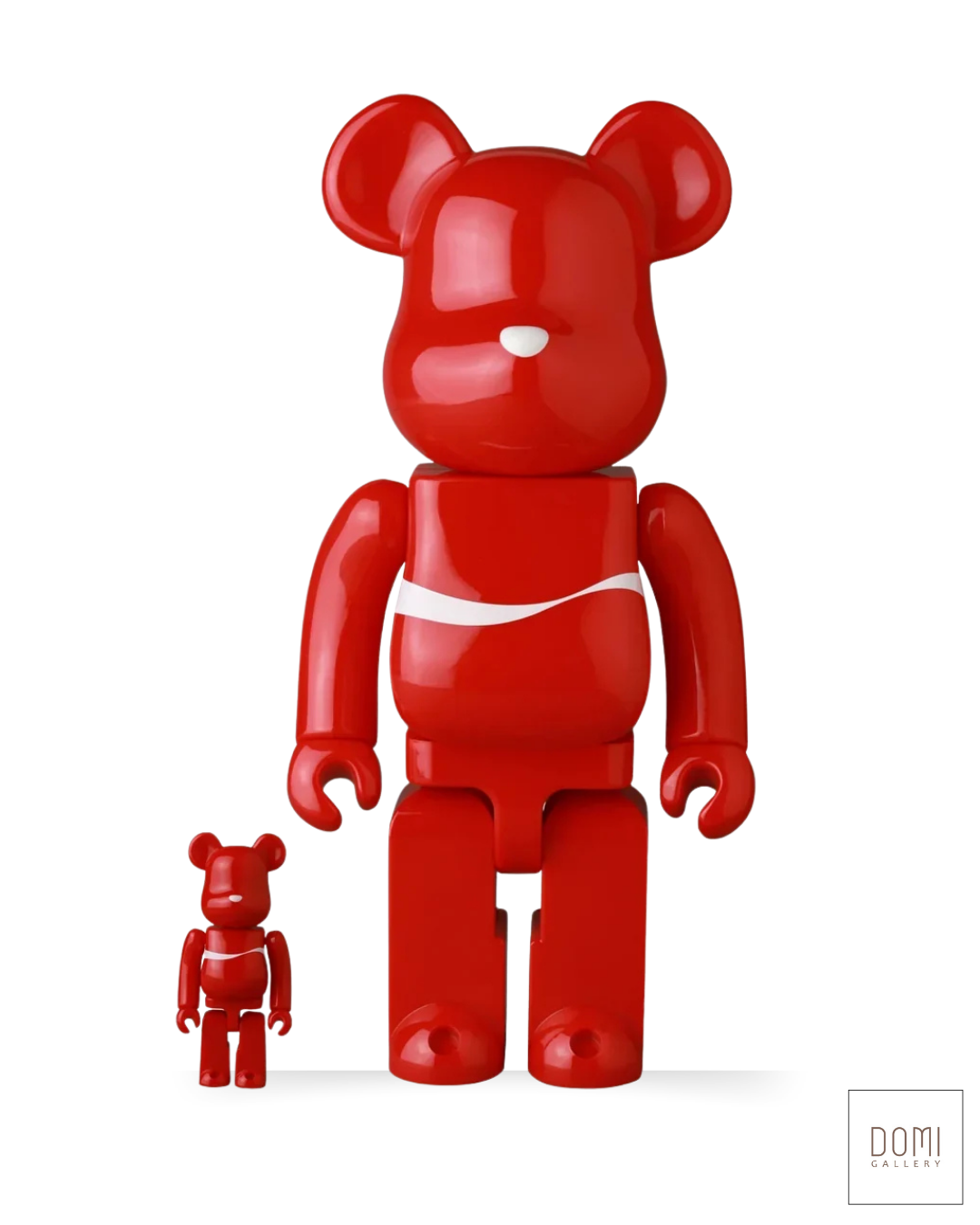 Bearbrick Coca Cola Can 400% & 100% set - Art Toy Medicom