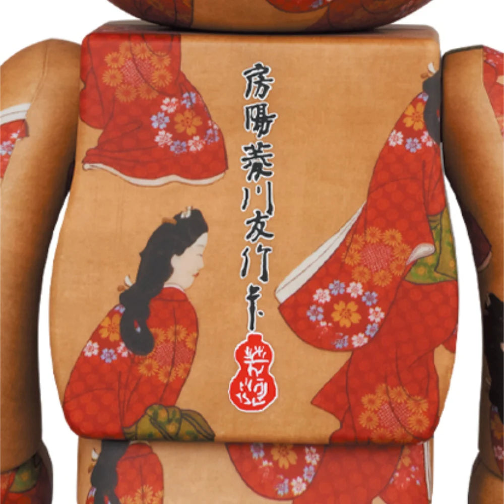 Bearbrick Hishikawa Moronobu “Beauty Looking Back” 1000% - Art Toy Medicom