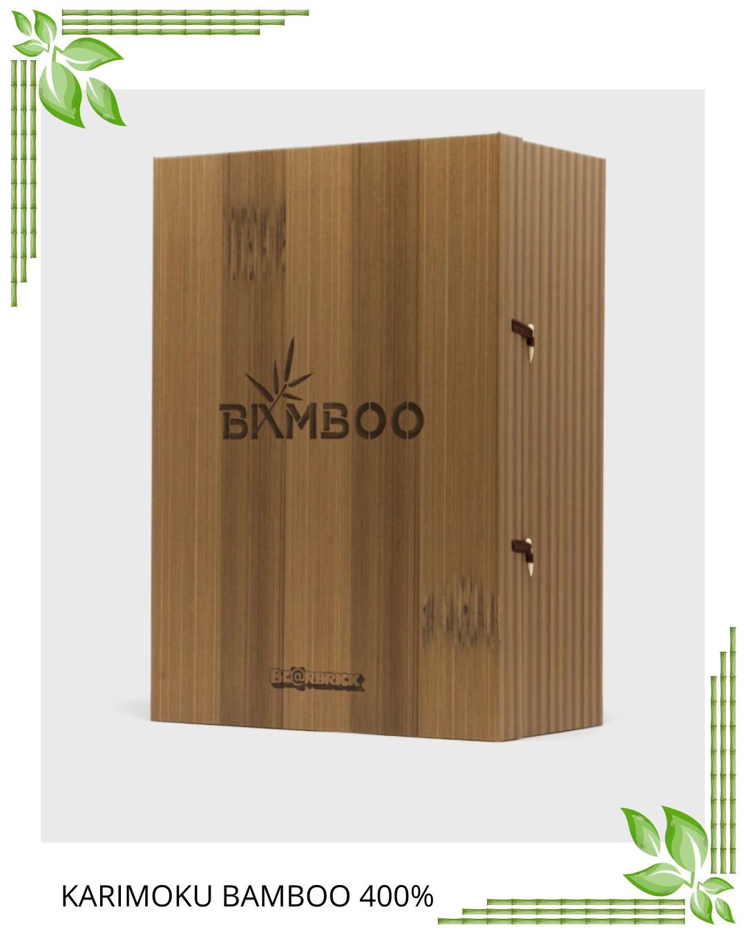 Bearbrick Karimoku Bamboo 400%