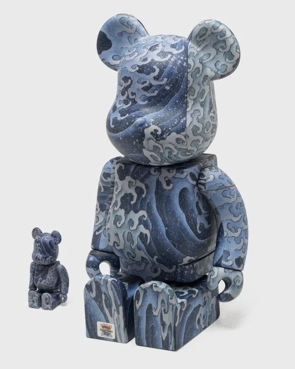 Katsushika Hokusai "Angry Waves" Onami - Bearbrick