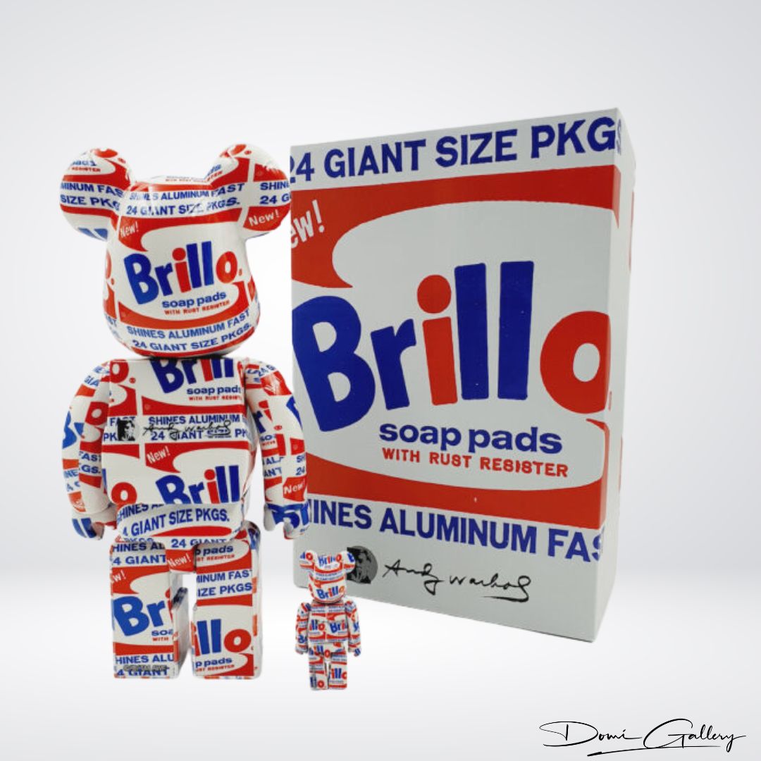 Andy Warhol, Brillo Box - Bearbrick