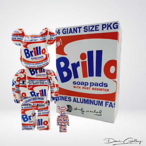 Andy Warhol, Brillo Box - Bearbrick