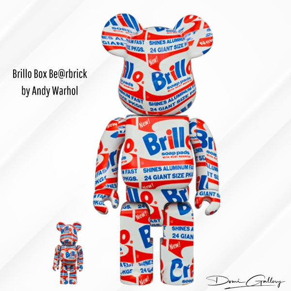 Andy Warhol, Brillo Box - Bearbrick