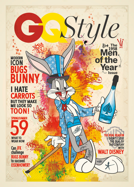 Bugs Bunny - Modern Icon (Kobalt)