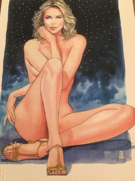 Milo Manara - Charlize Theron