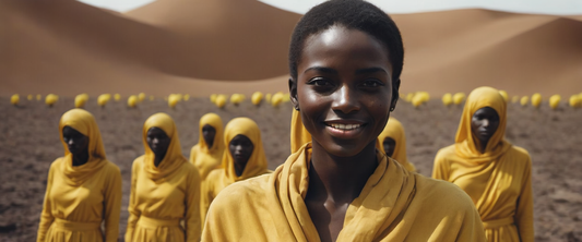 Yellow like the sun (Desert)