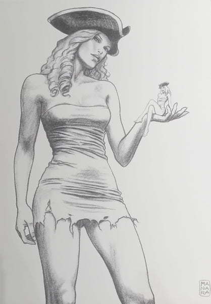 Milo Manara. Dal Portfolio "Le Donne" (VII)