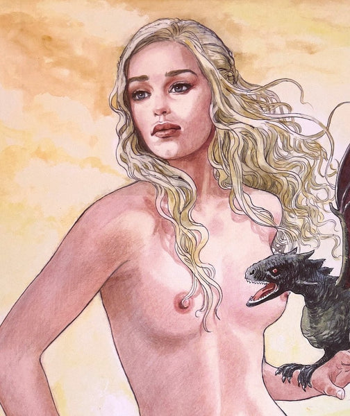 Milo Manara - Kahleese (Emilia Clarke)