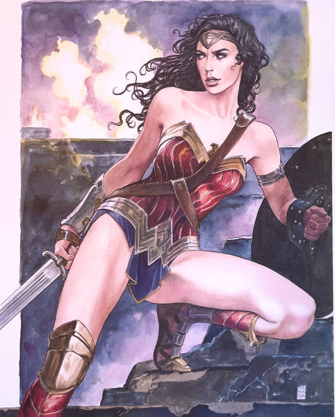 Milo Manara - Wonder Woman (Gal Godot)