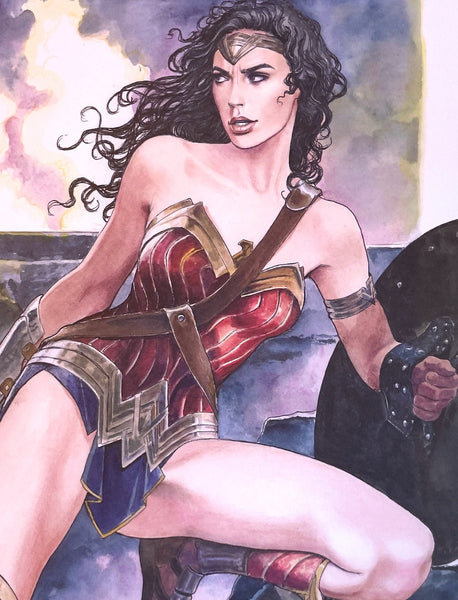 Milo Manara - Wonder Woman (Gal Godot)