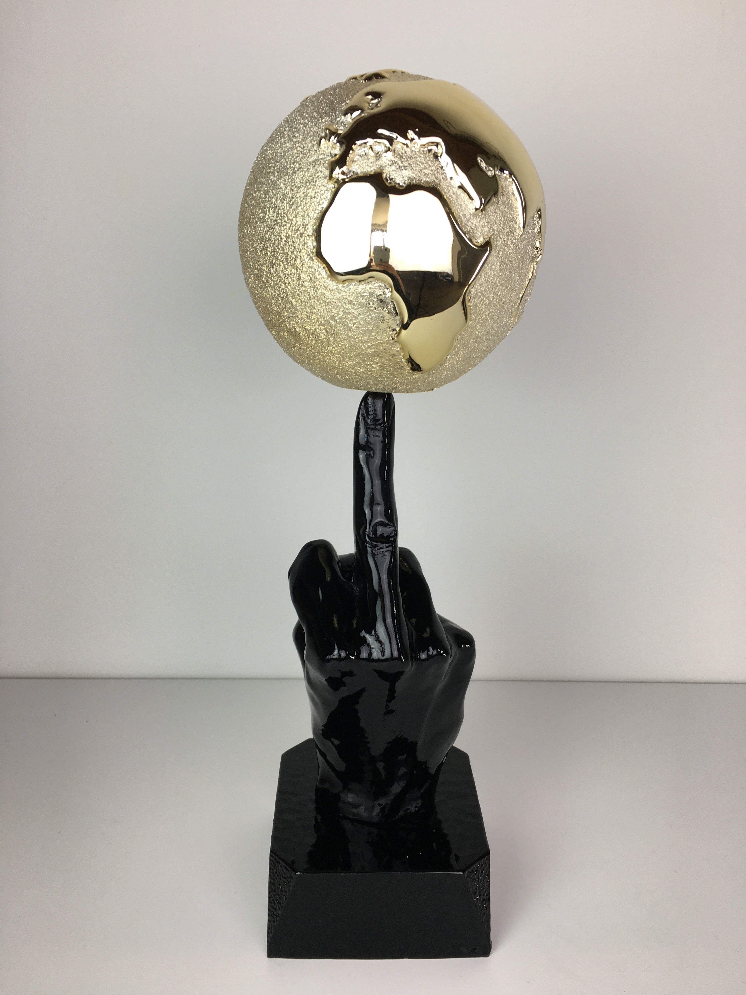 Fucking World Black and Gold - Santicri