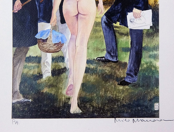 Milo Manara - Déjeuner sur l'herbe