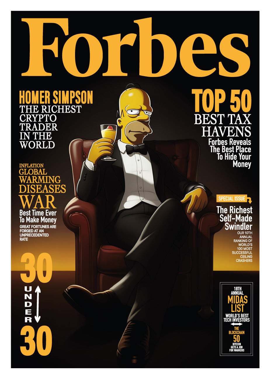 Homer Simpson Crypto Trader - Forbes