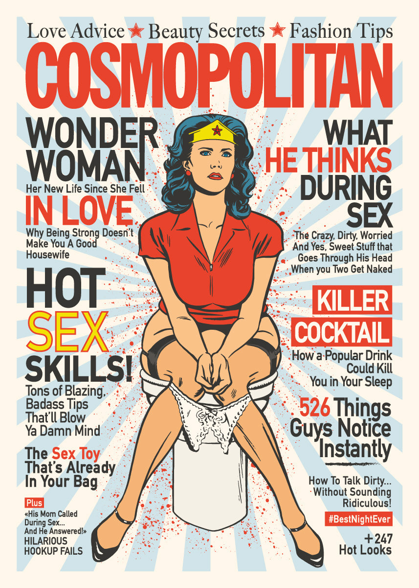 Wonder Woman - Cosmopolitan (Kobalt)