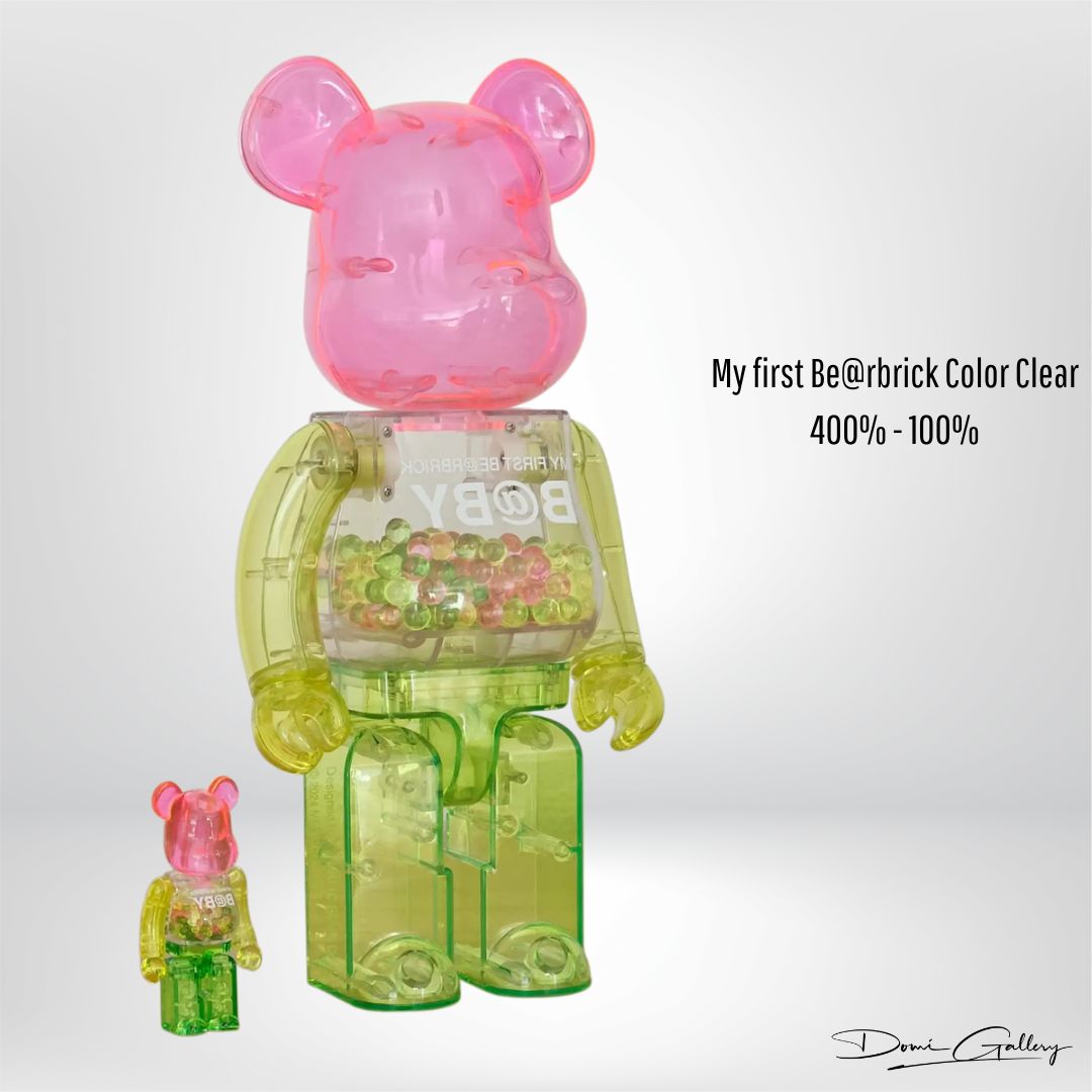 My first Be@rbrick Color Clear - Bearbrick