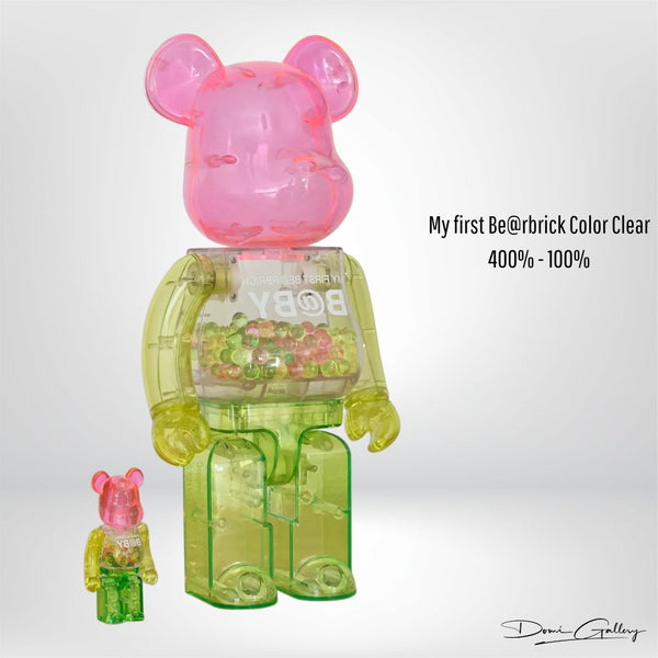 My first Be@rbrick Color Clear - Bearbrick
