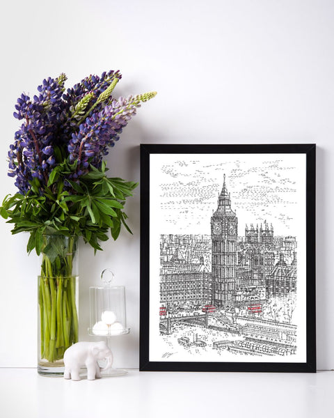 Big Ben, London Eye and Routemasters - James Cook