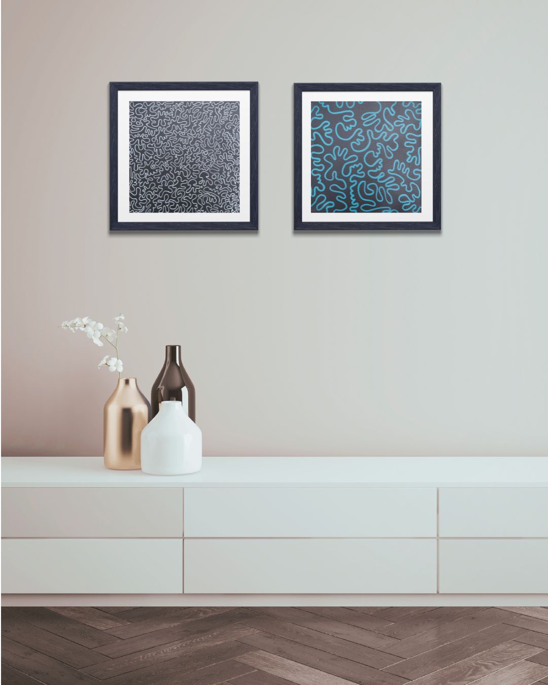 Doodle bianco e nero - Magà