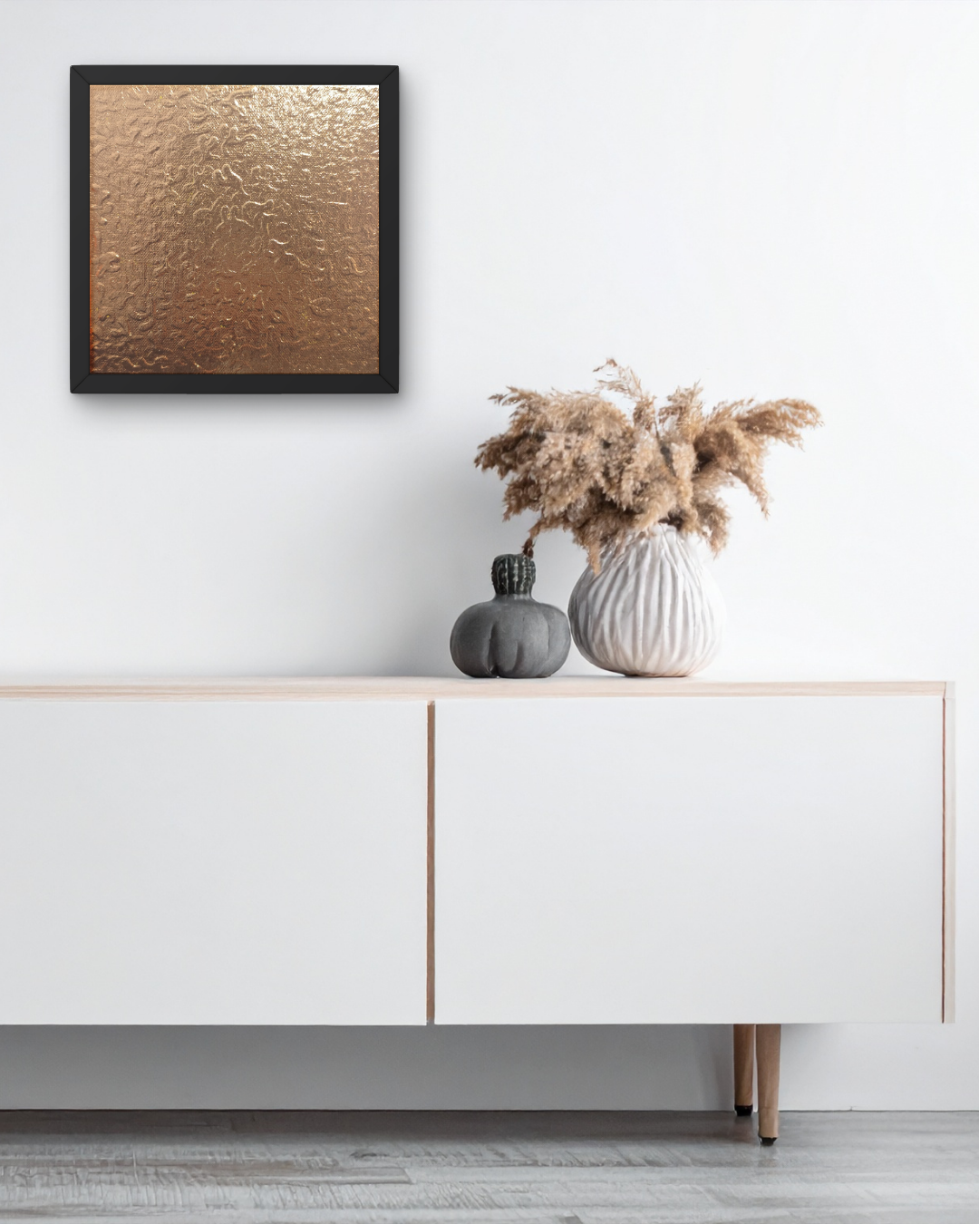 Galleggiamento su foglia di bronzo - Magà (Manuela Galati)