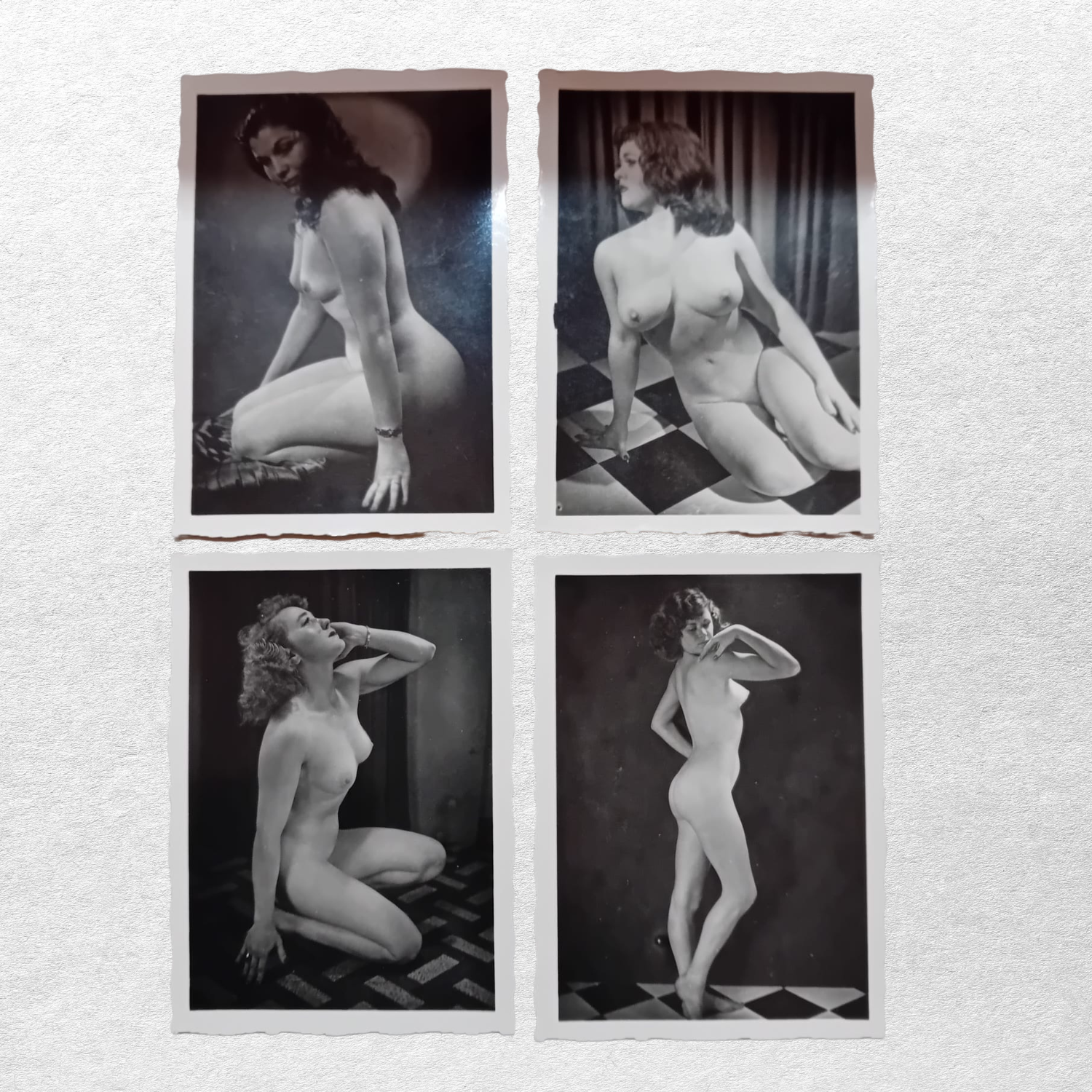 Nus Artistiques – 4 fotografie originali