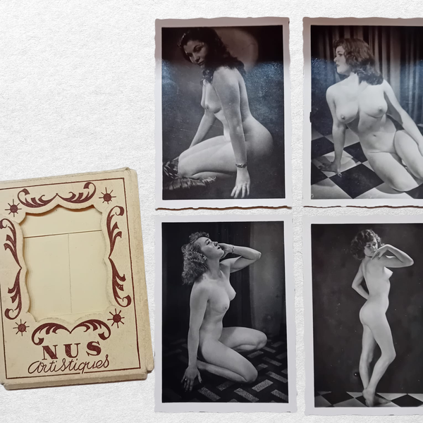 Nus Artistiques – 4 fotografie originali
