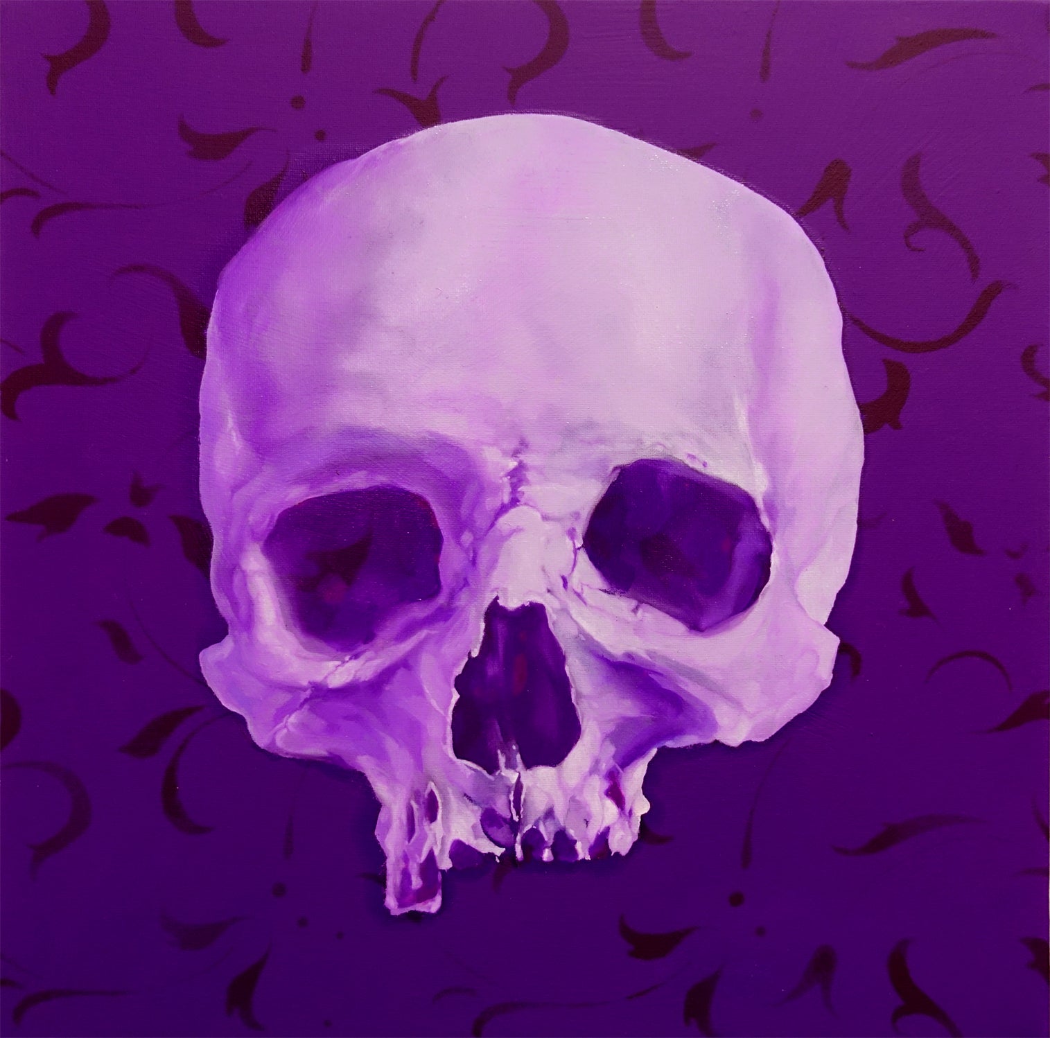 Purple Skull - Mauro Molle