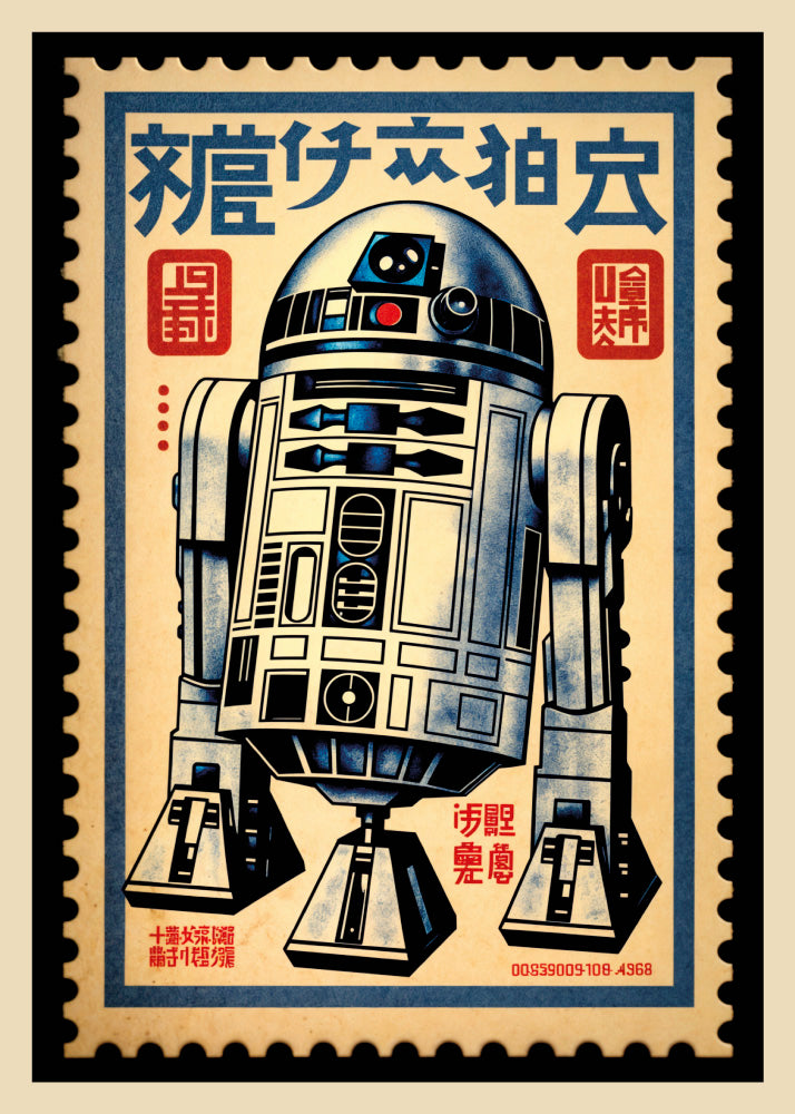 R2D2 Stamp (Kobalt)