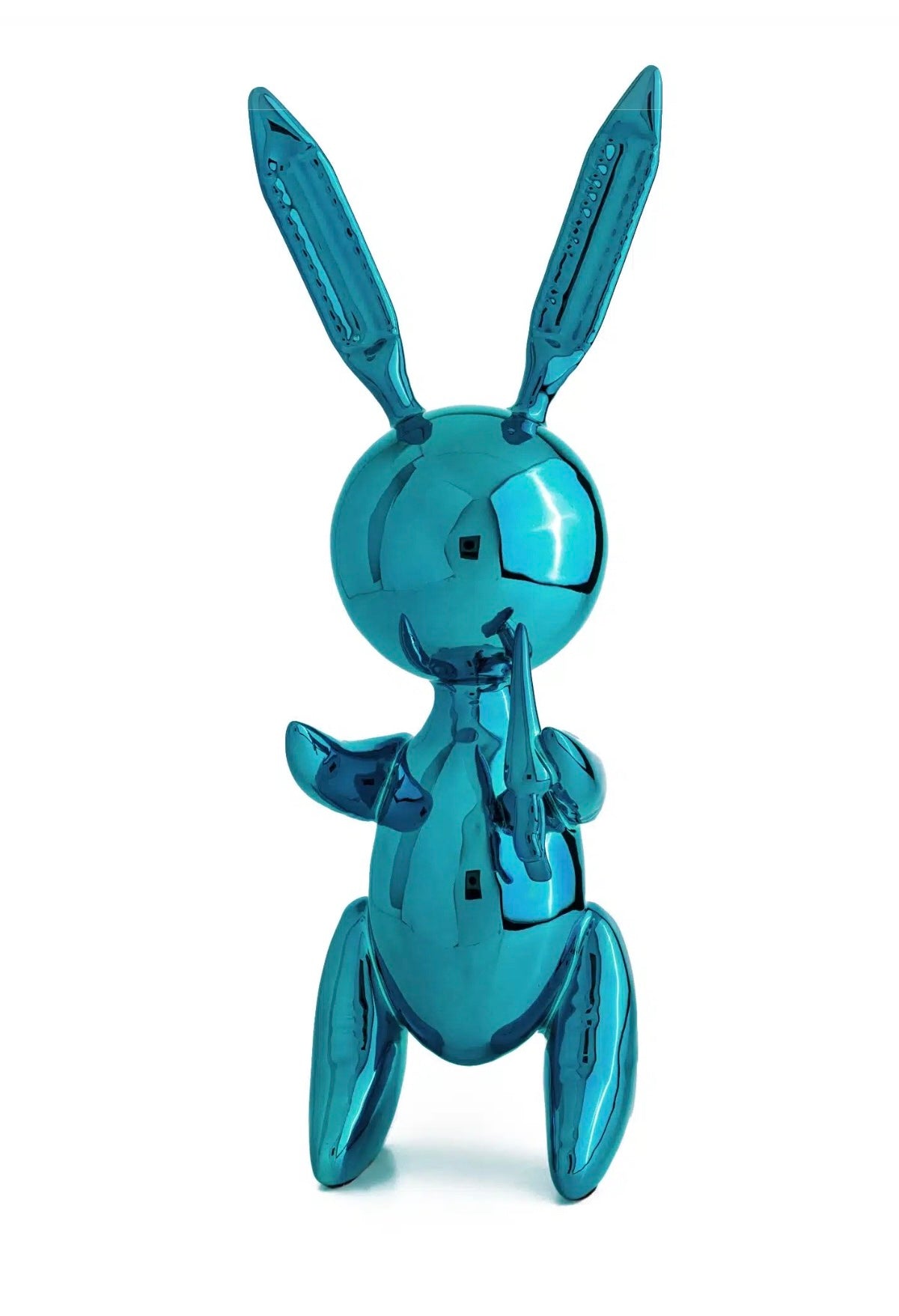 Balloon Rabbit XL Mint Blue - Jeff Koons